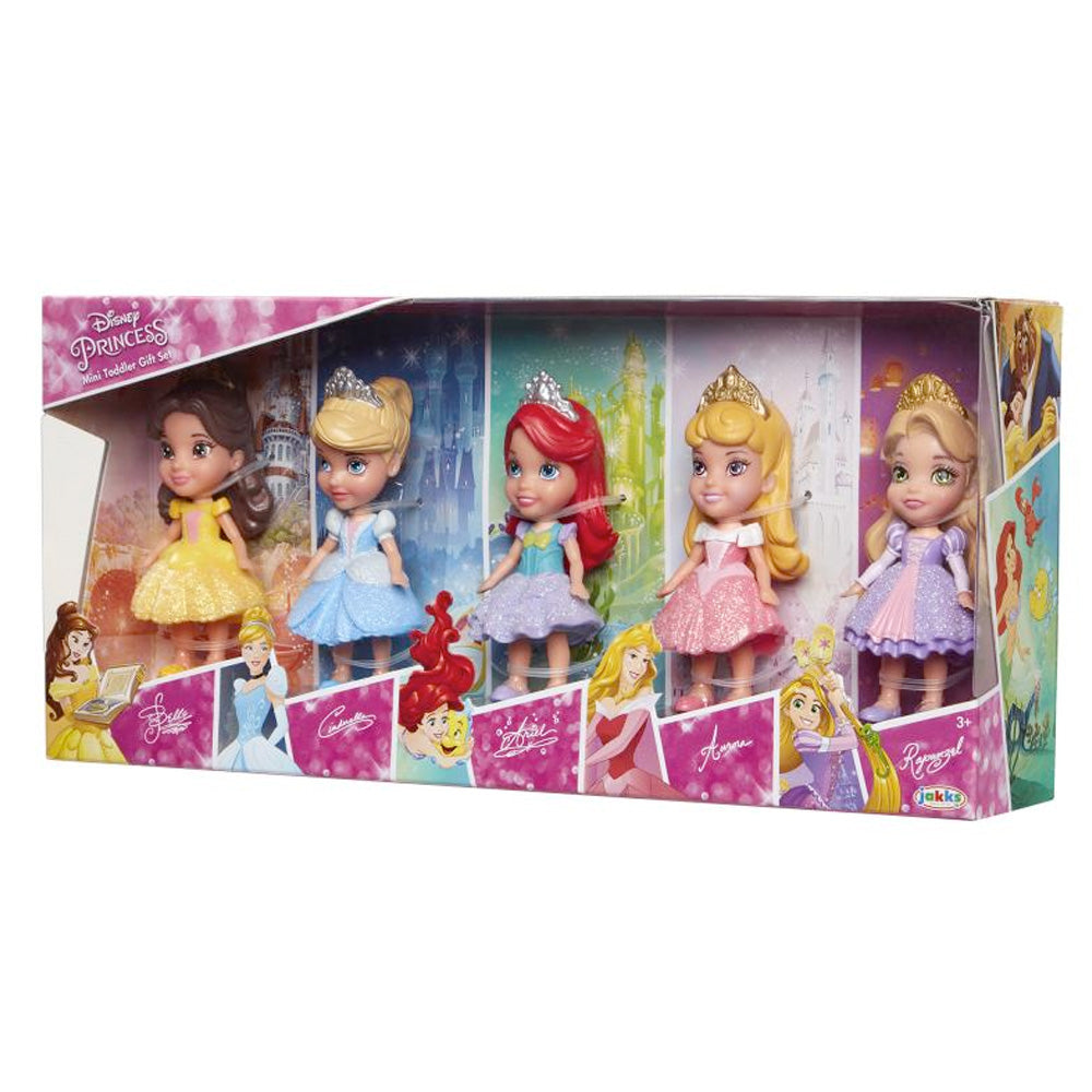 Disney Minipuppen Prinzessinnen 5er Set, 7,5 cm goobee
