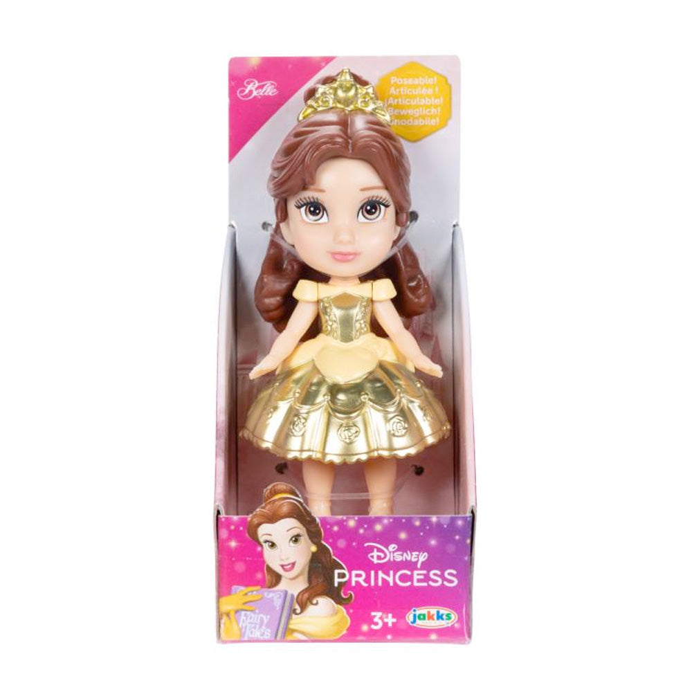 Disney MiniPuppen Prinzessinnen metallic, 7,5 cm goobee