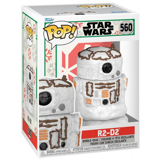 Funko POP! Star Wars Holiday R2D2 (Snowman), 10 cm goobee