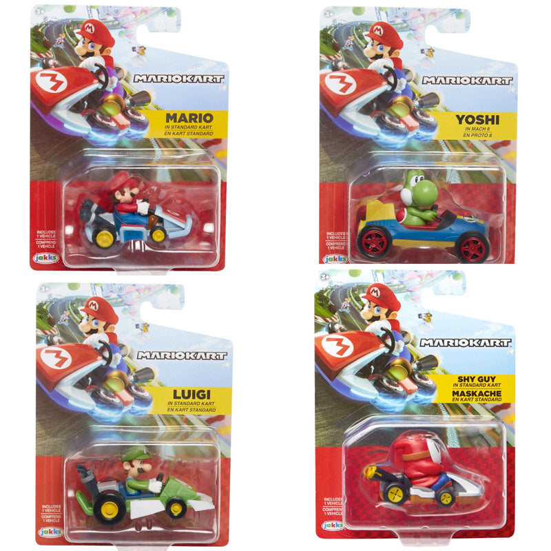 Nintendo Super Mario Figur Wave 5 Racer Mario, 6,5 cm