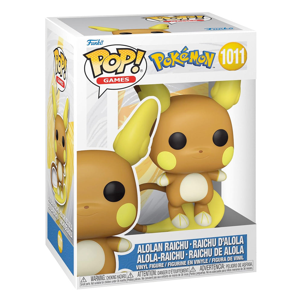 Funko POP! Pokemon Raichu(Alolan), 10 cm goobee