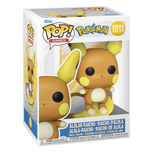 Funko POP! Pokemon Raichu(Alolan), 10 cm goobee