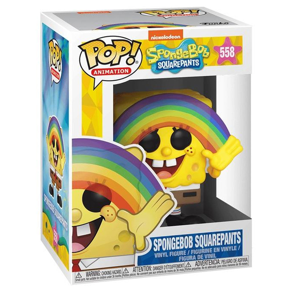 Funko POP! Spongebob S3 Rainbow 558, 10 cm