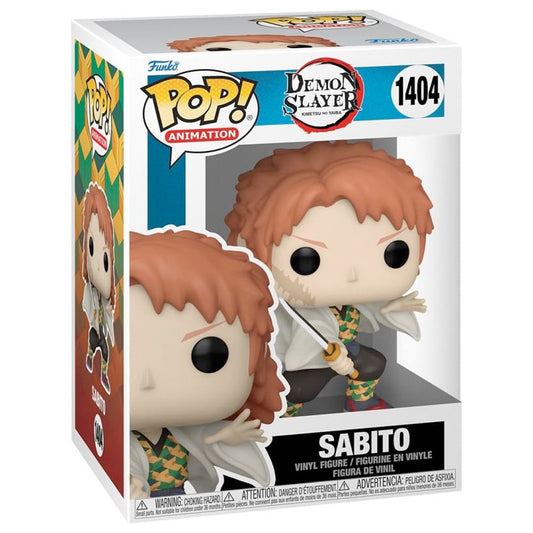Funko POP! Demon Slayer Sabito (No Mask), 10 cm goobee