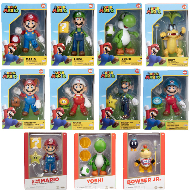 Nintendo Super Mario Figur in Sammlerbox, 10 cm