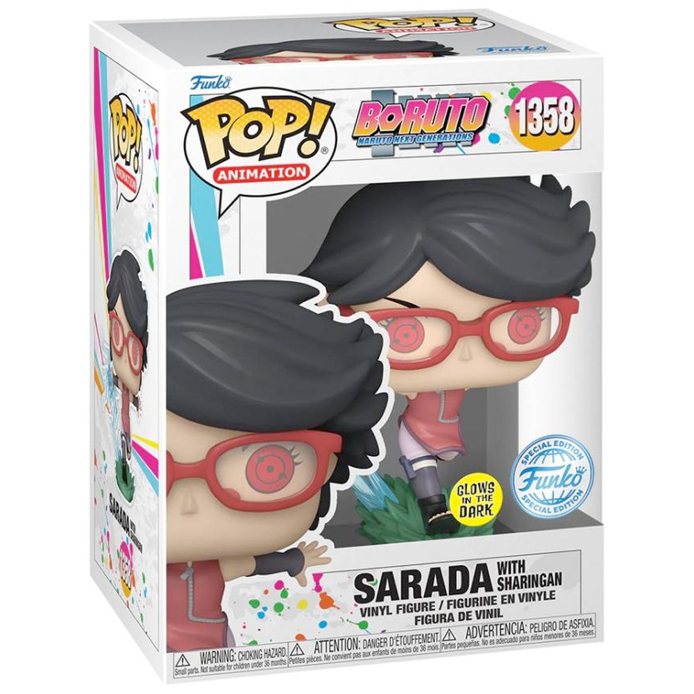 Funko POP! Boruto Sarada w/ Sharingan (GW) (10 cm) goobee