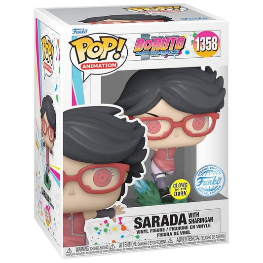 Funko POP! Boruto Sarada w/ Sharingan (GW) (10 cm) goobee