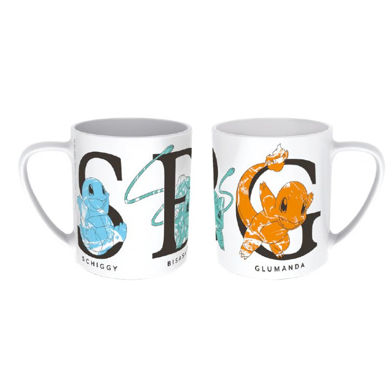 Pokemon SBG Starter Tasse, 325 ml