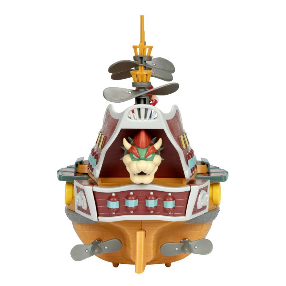 Nintendo Super Mario Deluxe Spielset - Bowser Schiff - inkl. 5 Figuren goobee