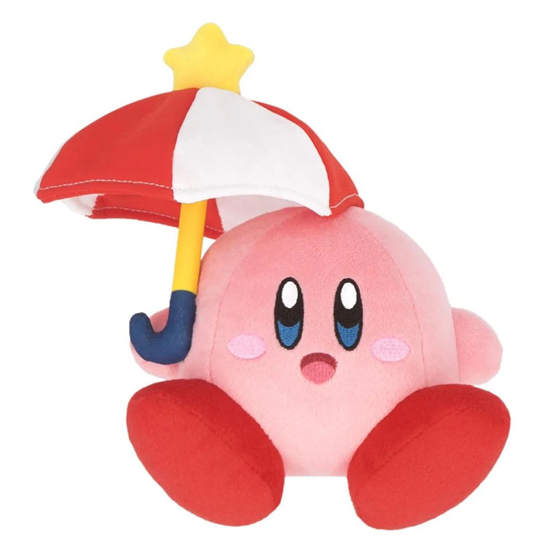 Nintendo Super Mario Plüsch Kirby Parasol, 13 cm
