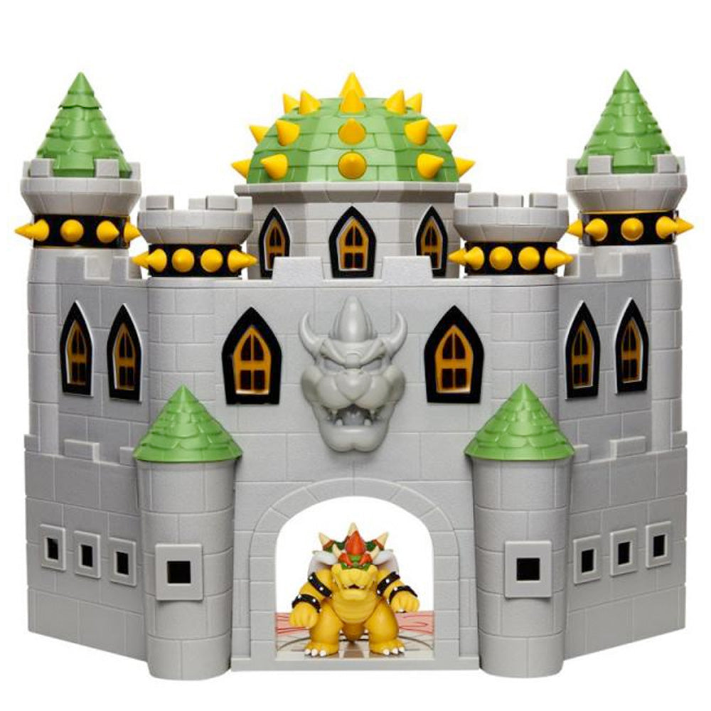 Nintendo Super Mario Bowser Castle Deluxe Spielset, 6,5 cm goobee