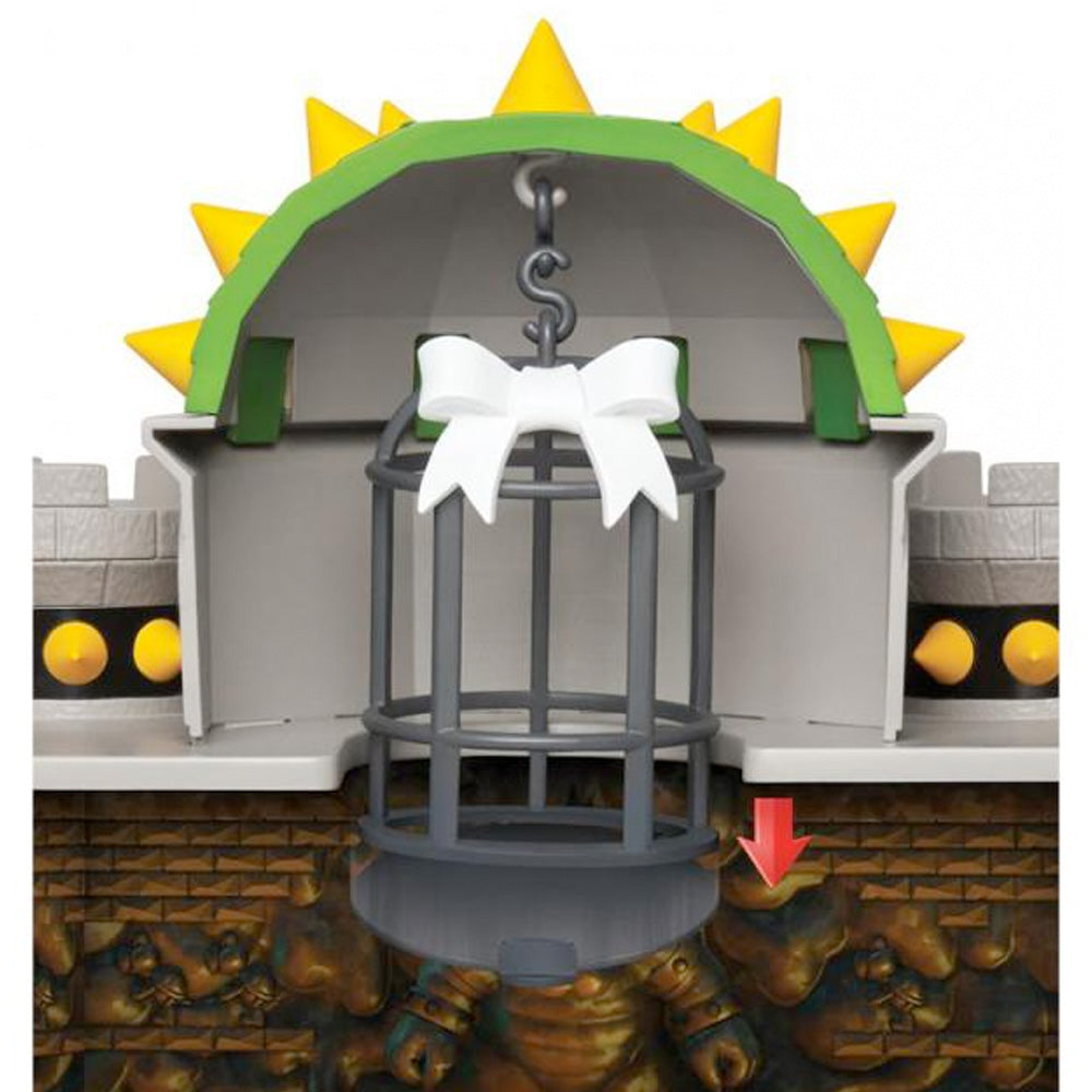 Nintendo Super Mario Bowser Castle Deluxe Spielset, 6,5 cm goobee