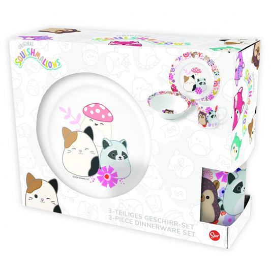 Squish Mallows Frühstücksset (Schale, Tasse, Teller) goobee