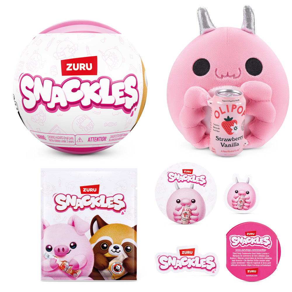 Snackles Blind Pack Serie 3, 11,5 cm goobee
