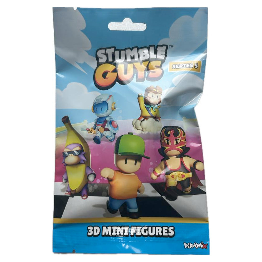 Stumble Guys Figuren Serie 5 in Blind Pack, 5 cm goobee