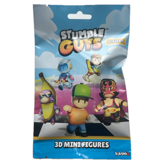Stumble Guys Figuren Serie 5 in Blind Pack, 5 cm goobee