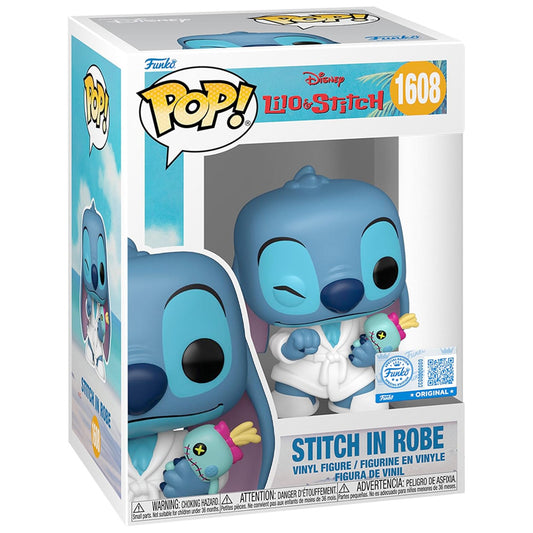 Funko POP! Lilo & Stitch Stitch in Robe (10 cm)