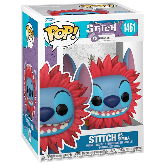 Funko POP! Lilo & Stitch Stitch Kostüm Simba, 10 cm goobee