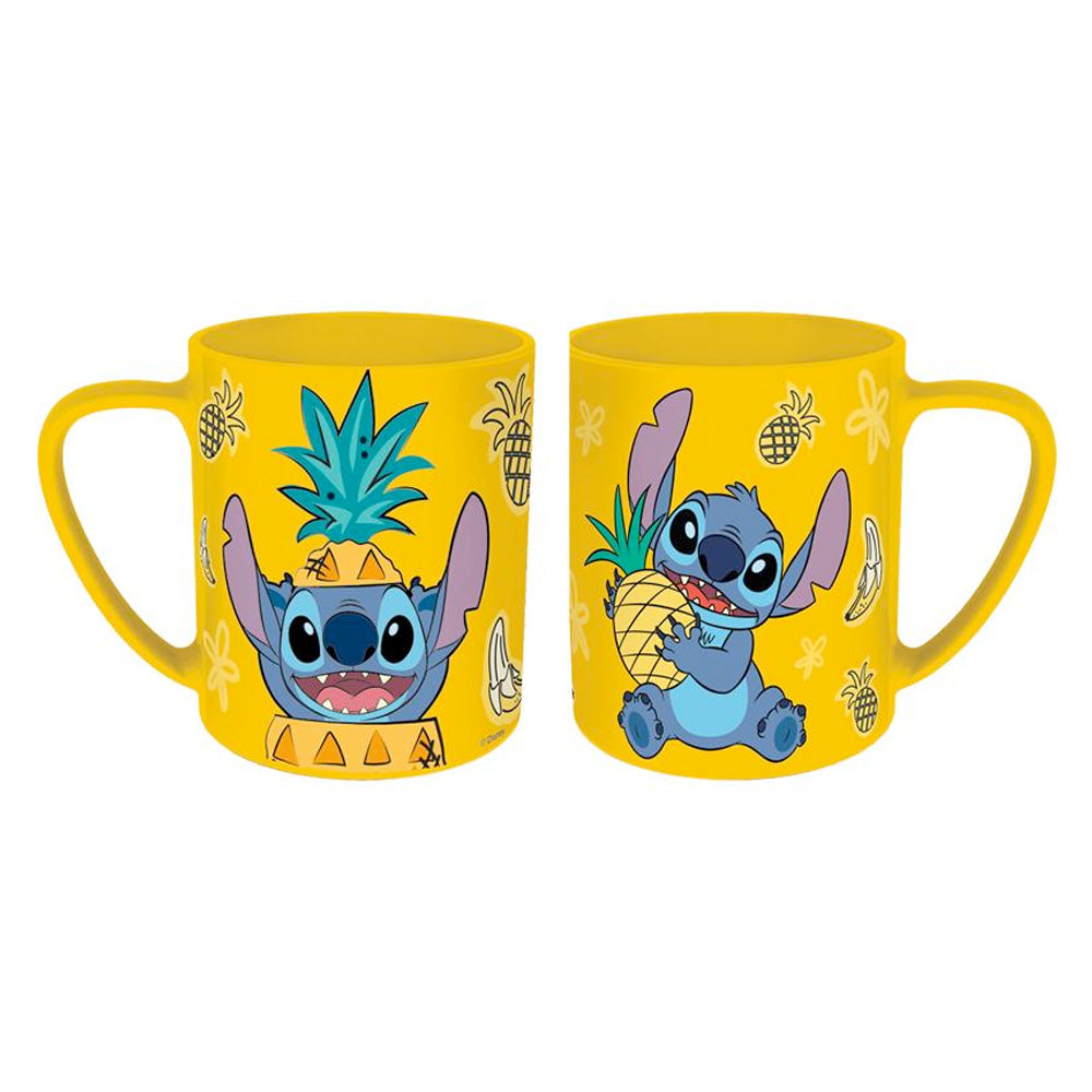 Lilo & Stitch Ananas PrimeLine Tasse, 325 ml - Das perfekte Geschirr für jeden Anlass goobee
