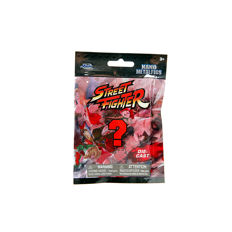 Street Fighter Nanofigs Blind Pack, 4 cm