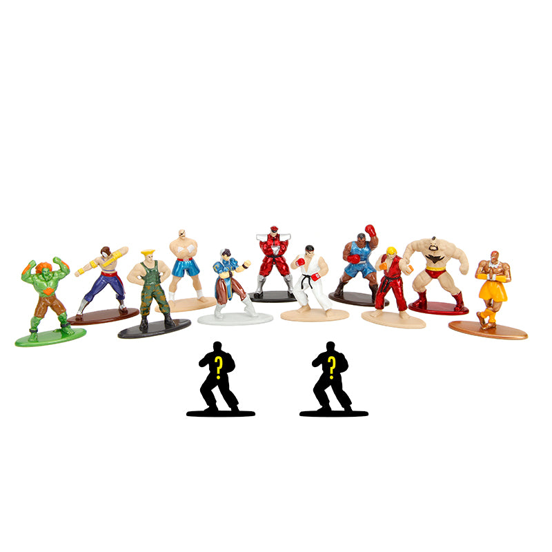 Street Fighter Nanofigs Blind Pack, 4 cm