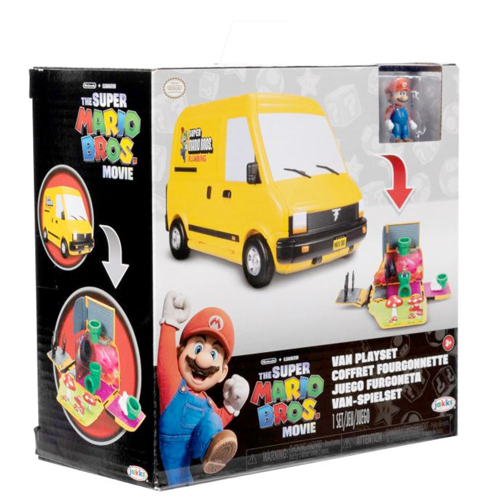 Nintendo Super Mario Movie Mini World Van Spielset goobee