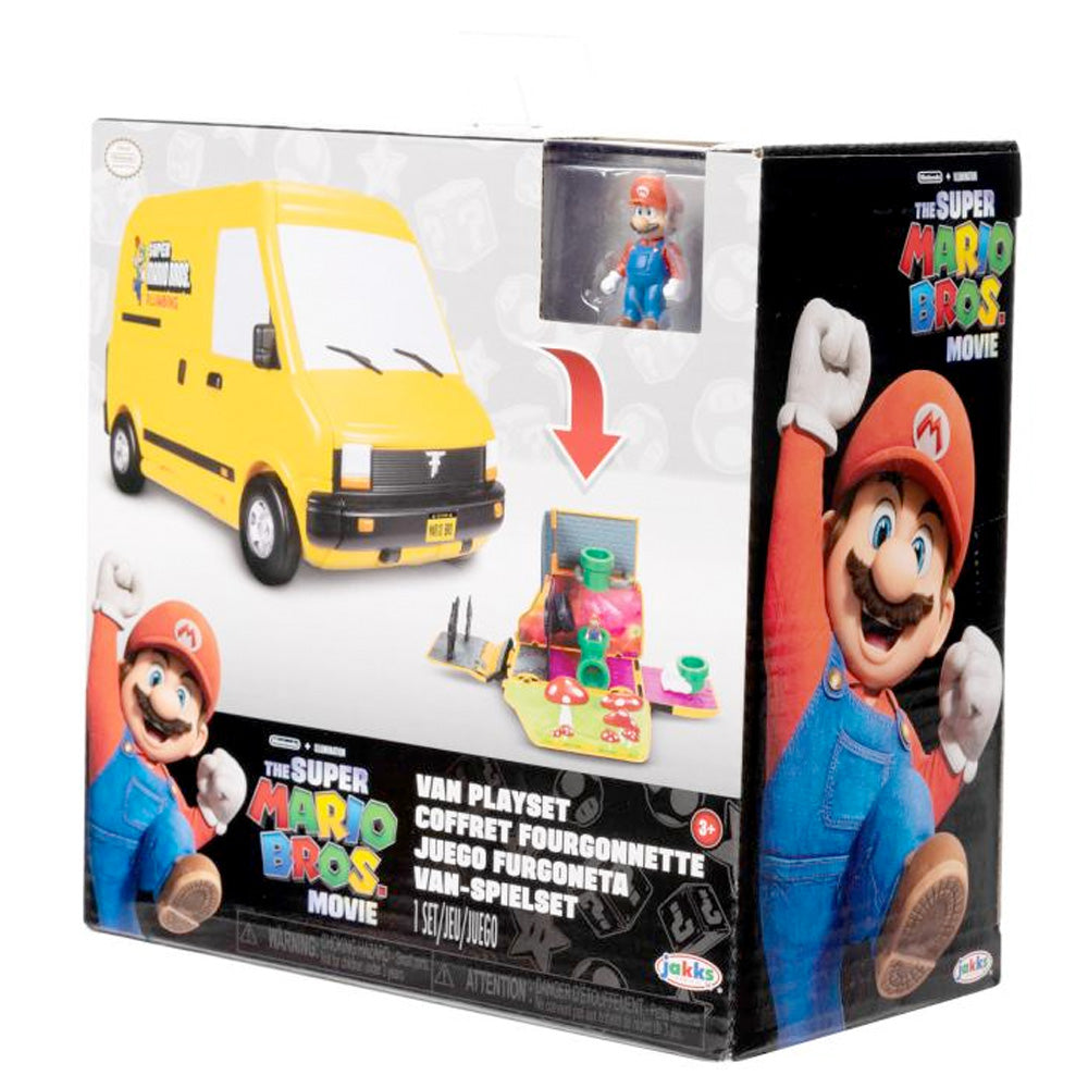 Nintendo Super Mario Movie Mini World Van Spielset goobee