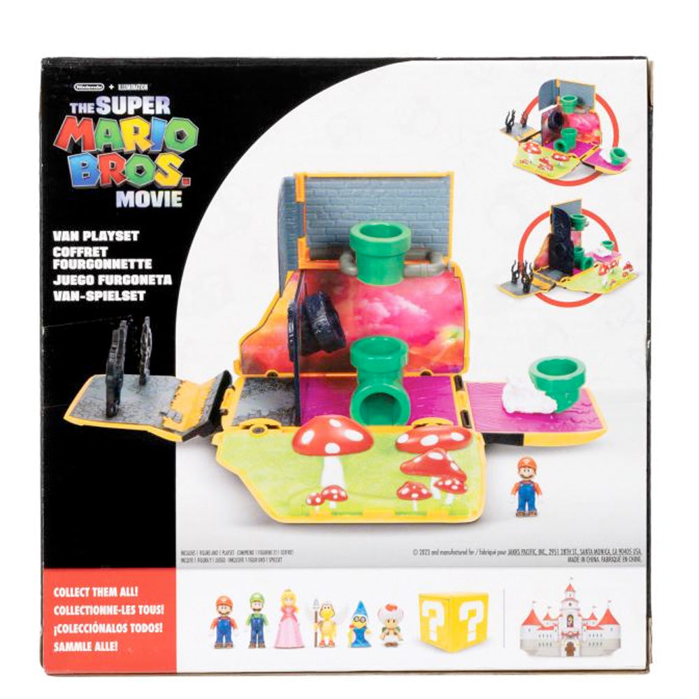 Nintendo Super Mario Movie Mini World Van Spielset goobee