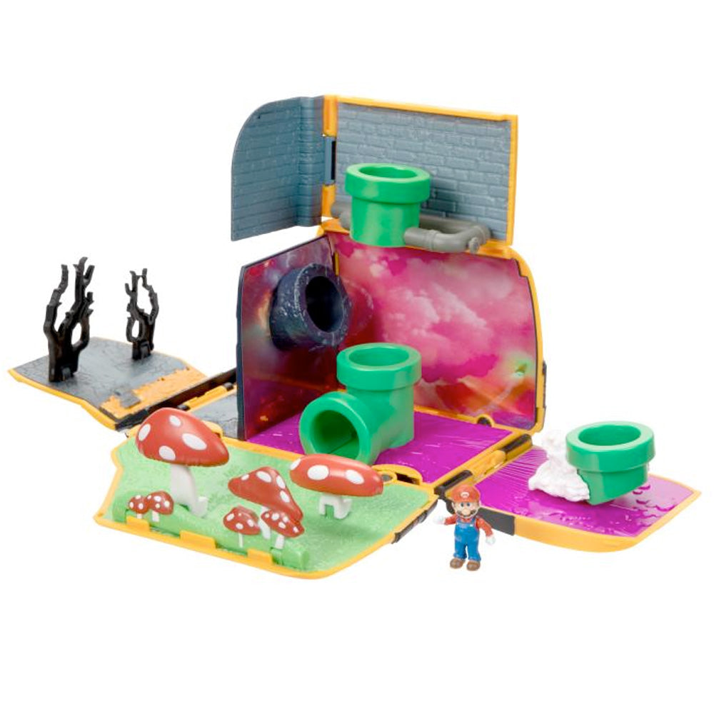 Nintendo Super Mario Movie Mini World Van Spielset goobee