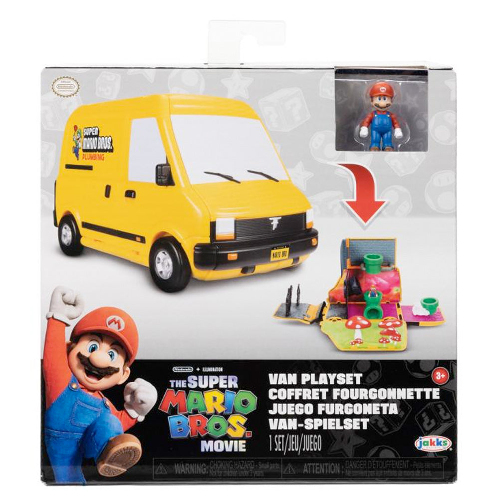 Nintendo Super Mario Movie Mini World Van Spielset goobee