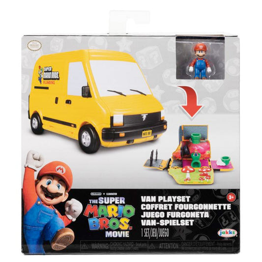 Nintendo Super Mario Movie Mini World Van Spielset goobee
