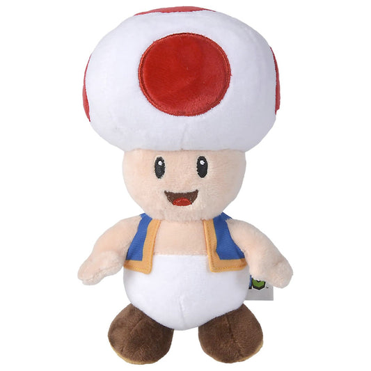 Nintendo Super Mario Plüsch Toad, 20 cm goobee