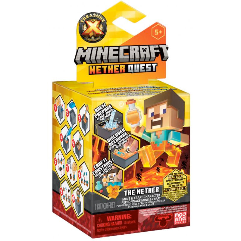 Treasure X Minecraft The Nether Single Pack Serie 4