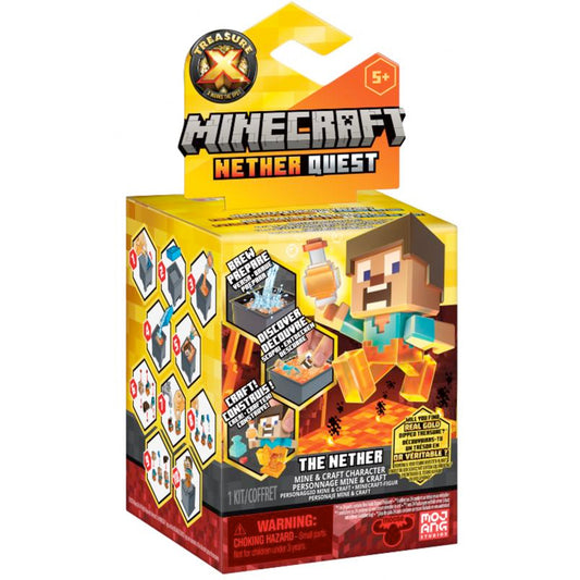 Treasure X Minecraft The Nether Single Pack Serie 4