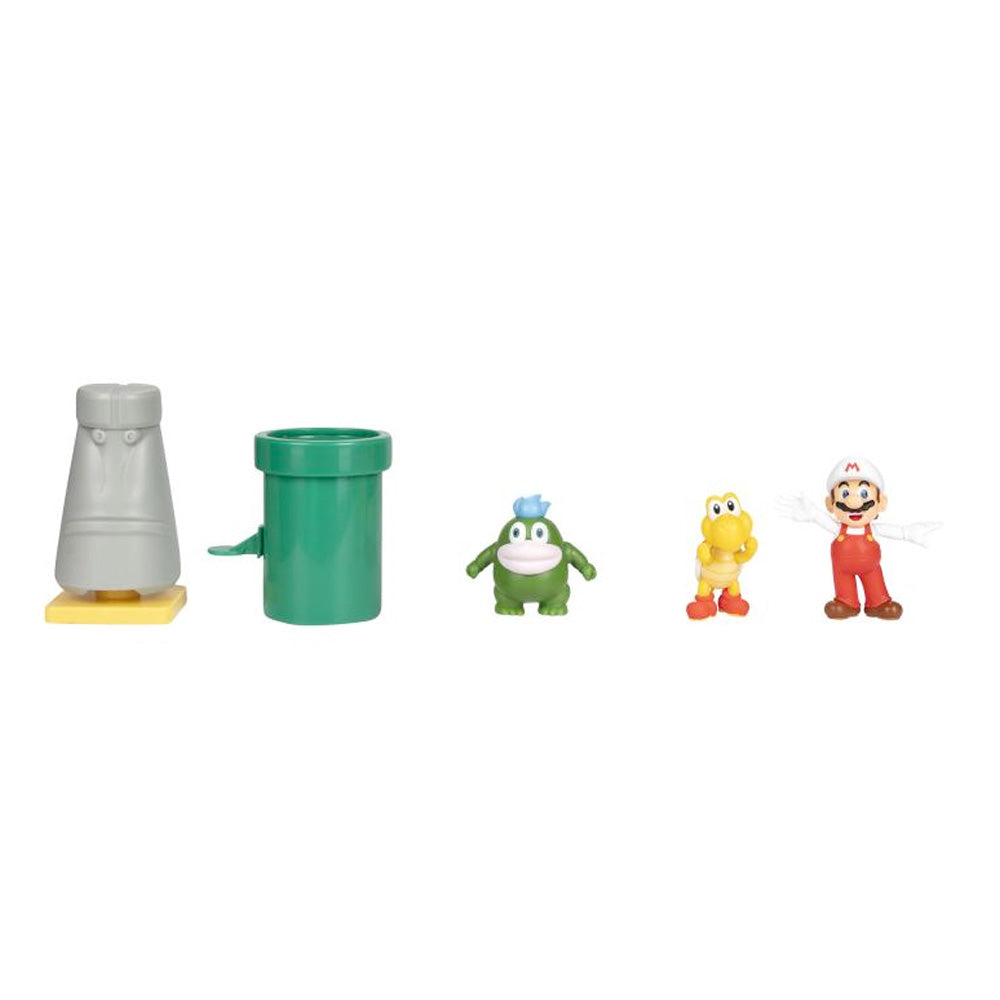 Nintendo Super Mario Wüsten-Diorama-Set, 6,5 cm goobee