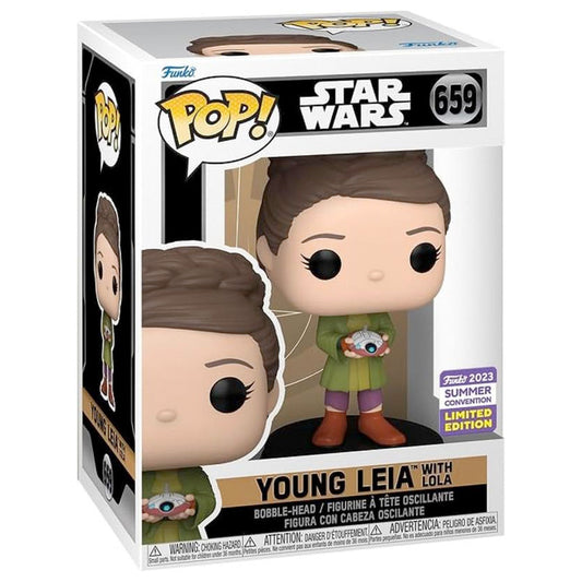 Funko POP! Star Wars Obi-Wan Kenobi Leia w/ Lola, 10 cm goobee