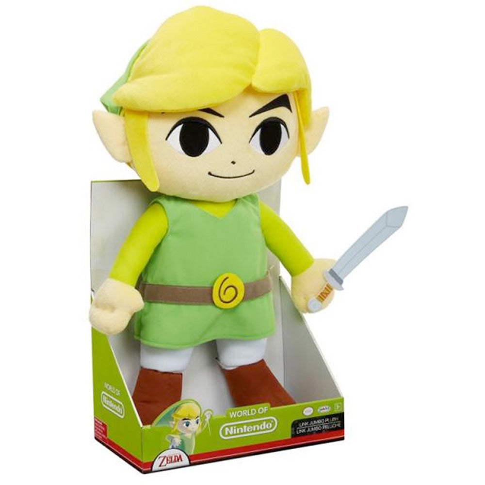 Nintendo Super Mario Plüsch Jumbo Link, 50 cm goobee