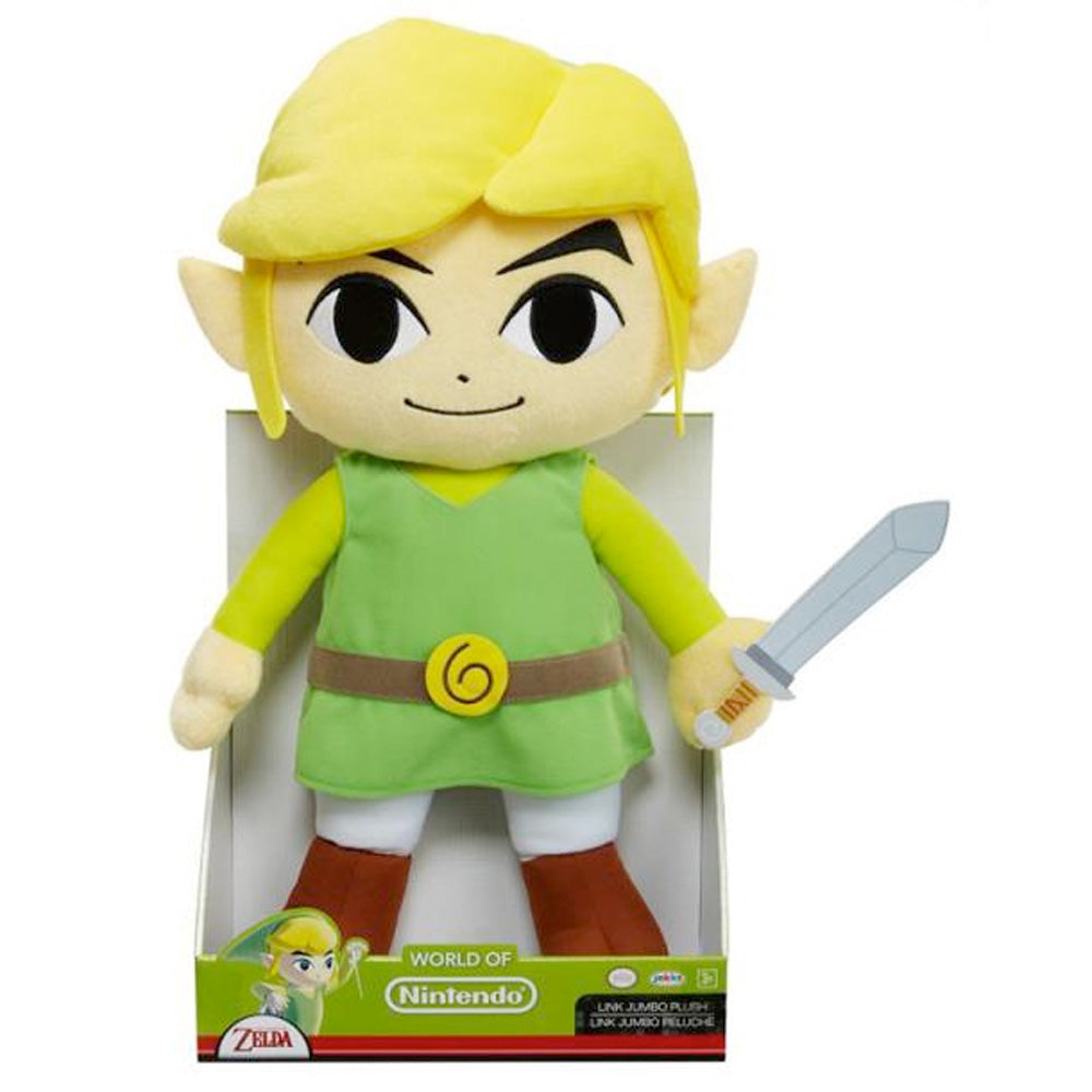 Nintendo Super Mario Plüsch Jumbo Link, 50 cm goobee