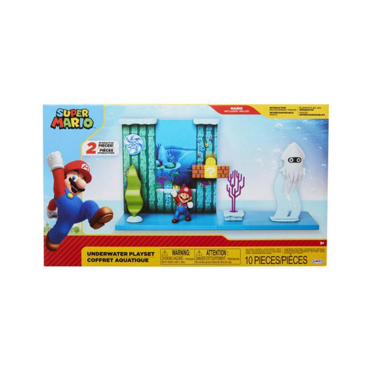 Nintendo Super Mario Underwater Spielset,  6,5 cm