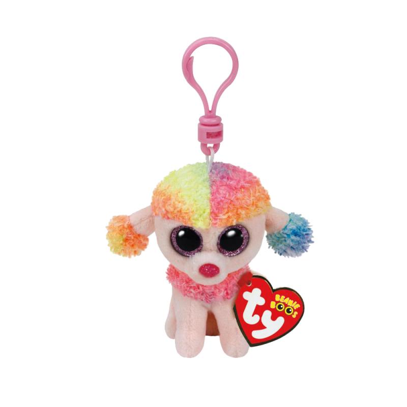 Rainbow Pudel Clip, 8,5 cm